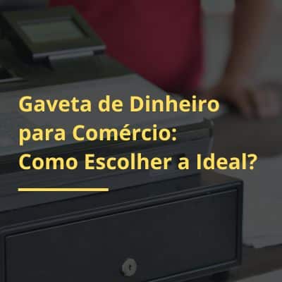 Gaveta de Dinheiro para Comercio gondolas mg